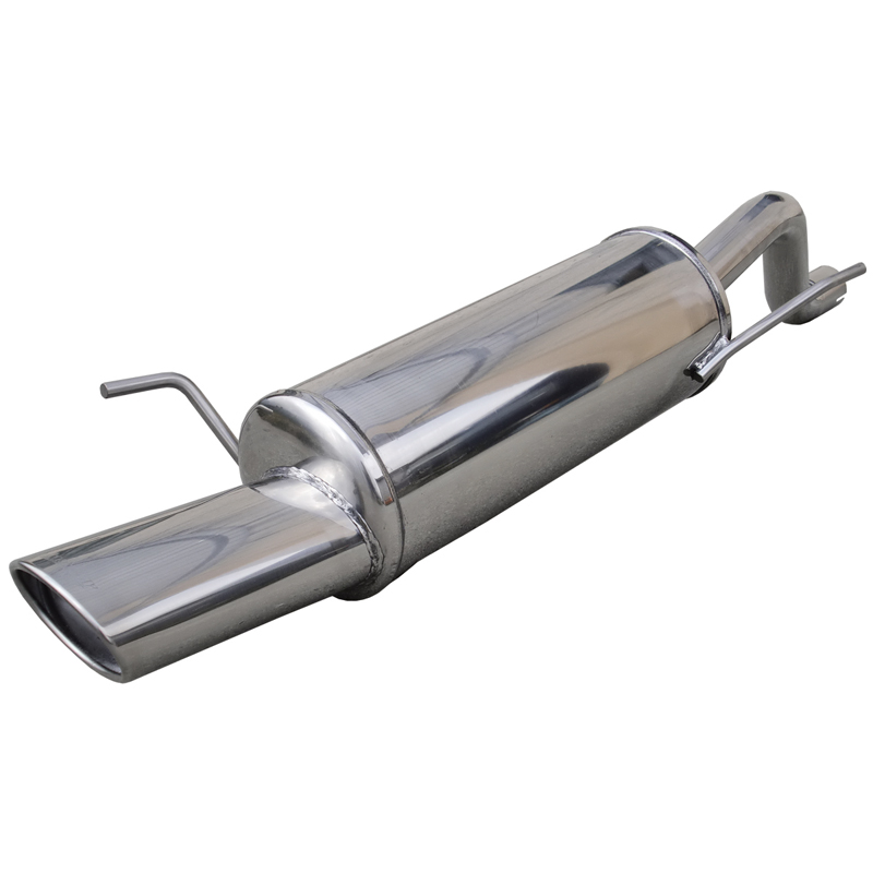 100% Inox Sport Exhaust  Fiat Grande Punto 1.4 T-Jet (120HP) 2006- 120x80mm