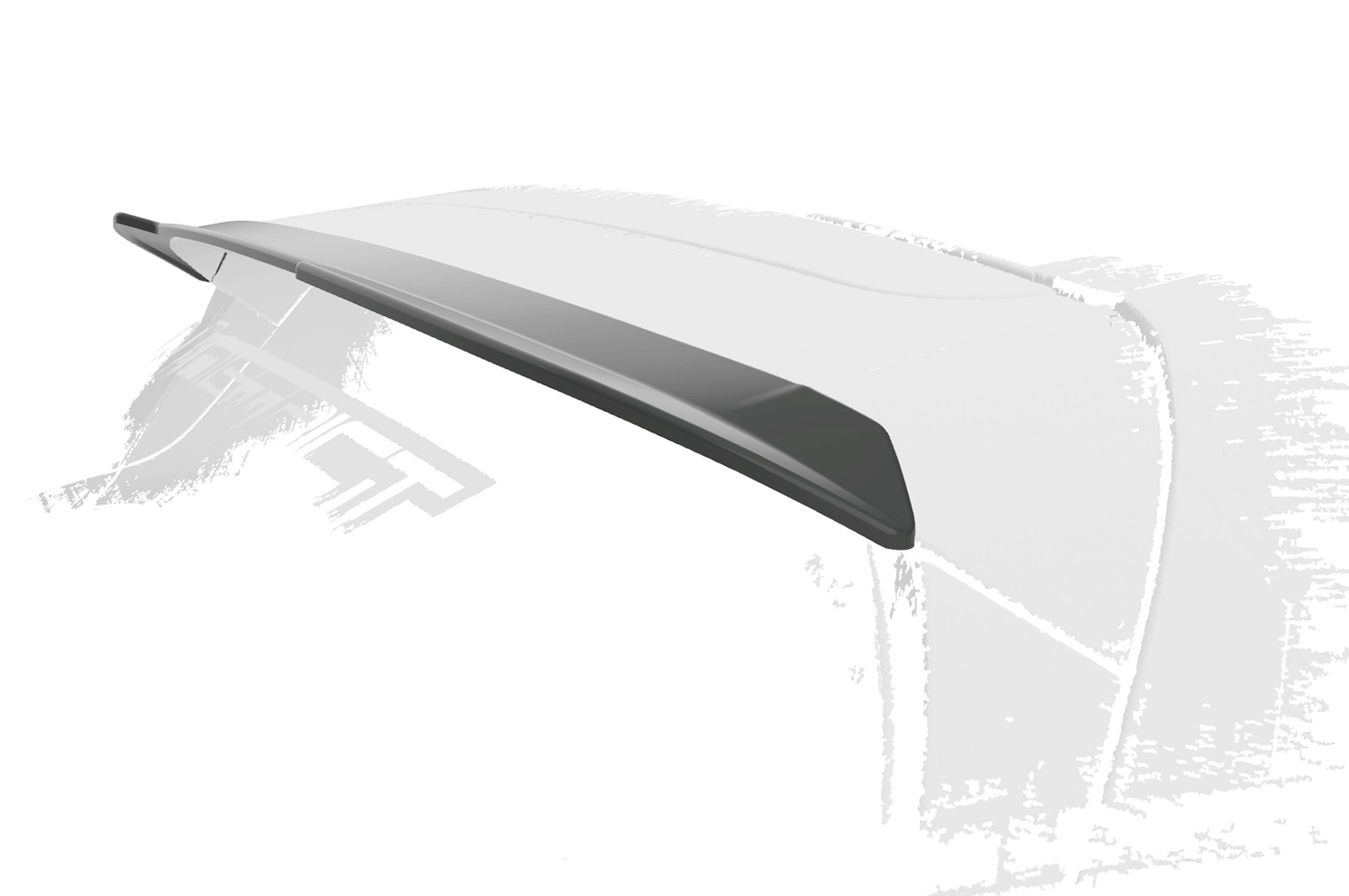 Spoiler Hyundai I30 (PD) CSR glans Zwart