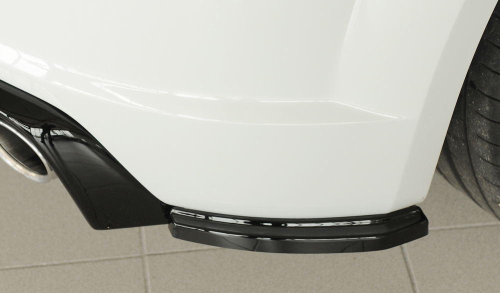 Zijdiffuser Audi TT S-Line / TTS Rieger Glans Zwart