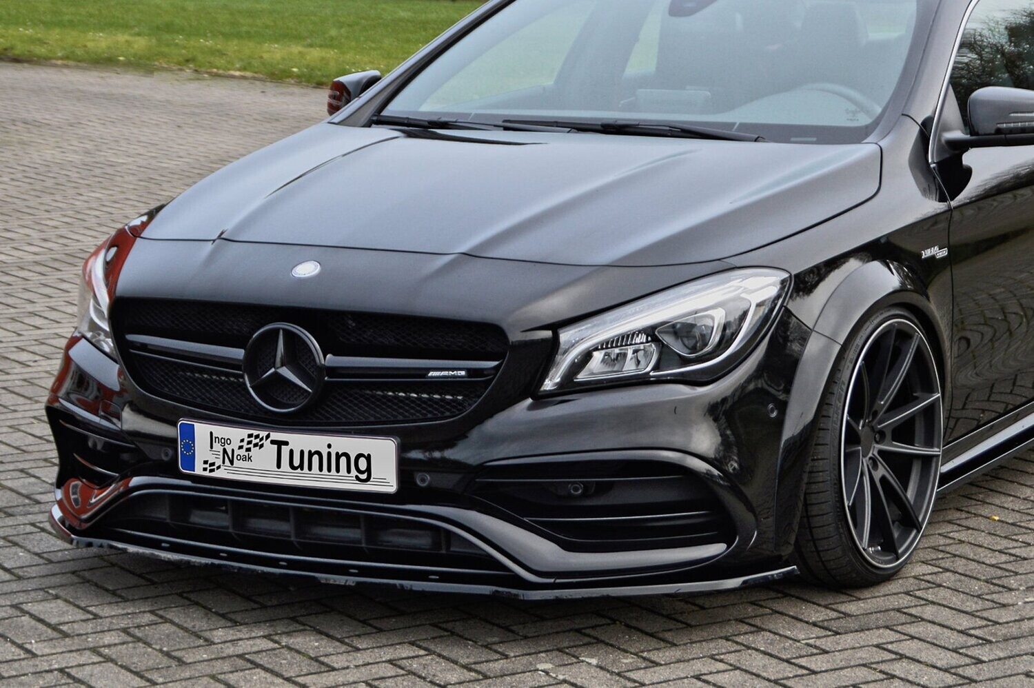 Voorspoilerlip Mercedes A AMG, W176 MOPF