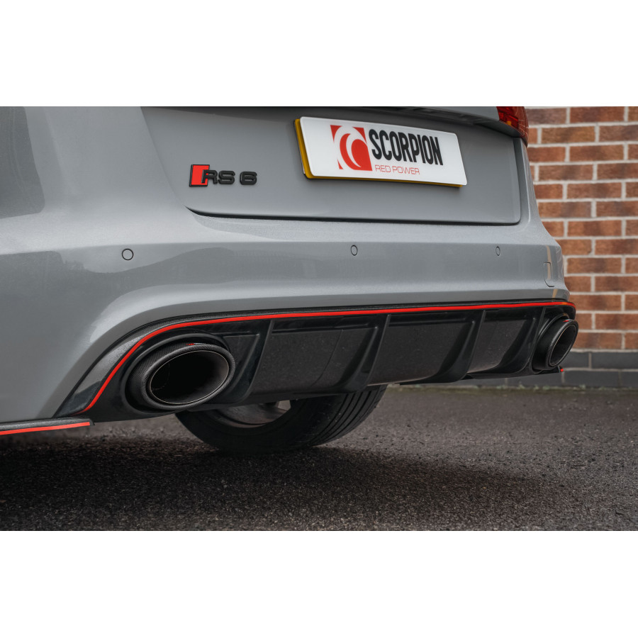 Audi RS6 C7 4.0 TFSI Biturbo Quattro Non-resonated half system with trims