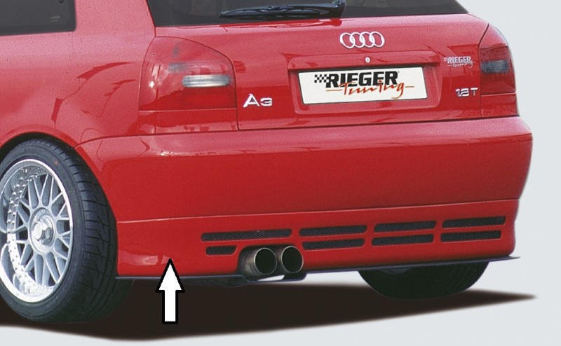 Achterbumper Diffusor Audi A4 B5 Vanaf model 99 ook avant,vlakke versie R