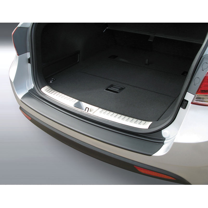 ABS Rear bumper protector  Hyundai i40 CW 2011- Black