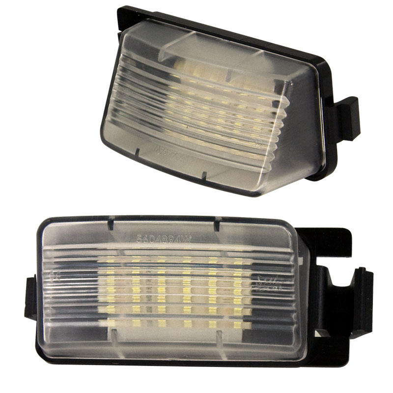 Set LED Nummerplaatverlichting  Nissan/Infinity diverse modellen