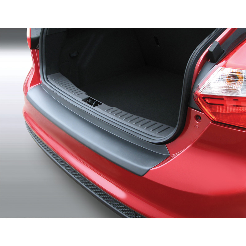 ABS Rear bumper protector  Ford Focus 5 doors 2012-2015 Black