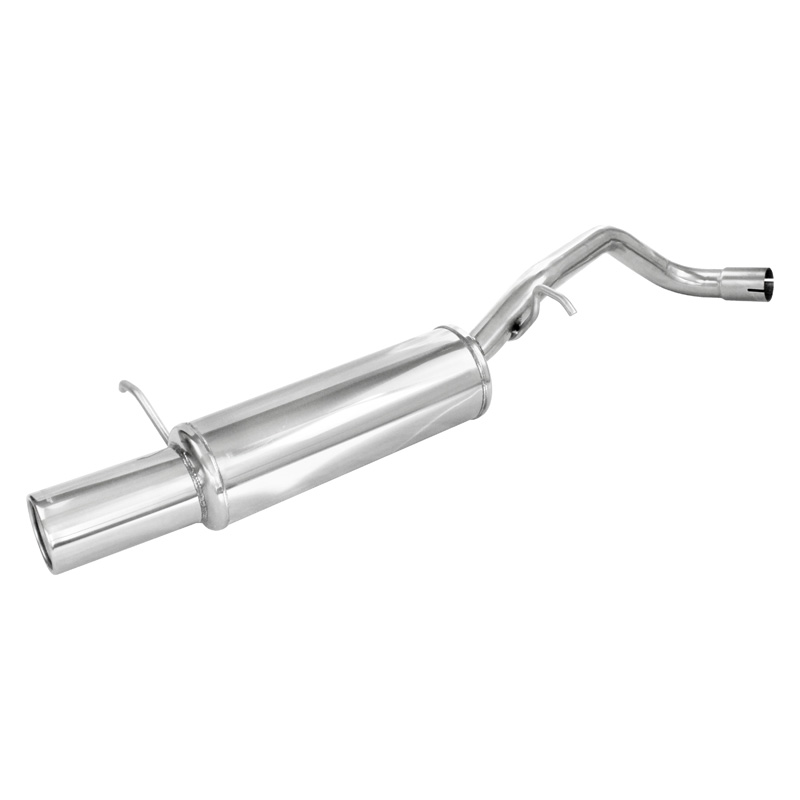 100% Inox Sport Exhaust  Volkswagen Polo (9N2) 1.4 TDI Sportline 80hp 2005-2008 1x102mm