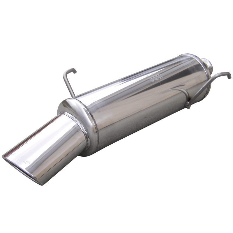100% Inox Sport Exhaust  Peugeot 206 1.4 (75HP) -2000 120x80mm