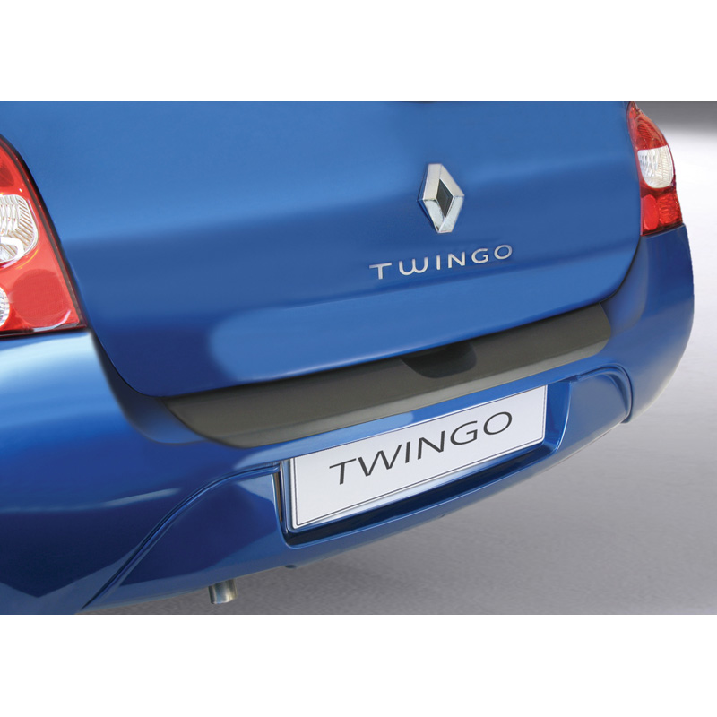 ABS Rear bumper protector  Renault Twingo II 2007-2012 Black