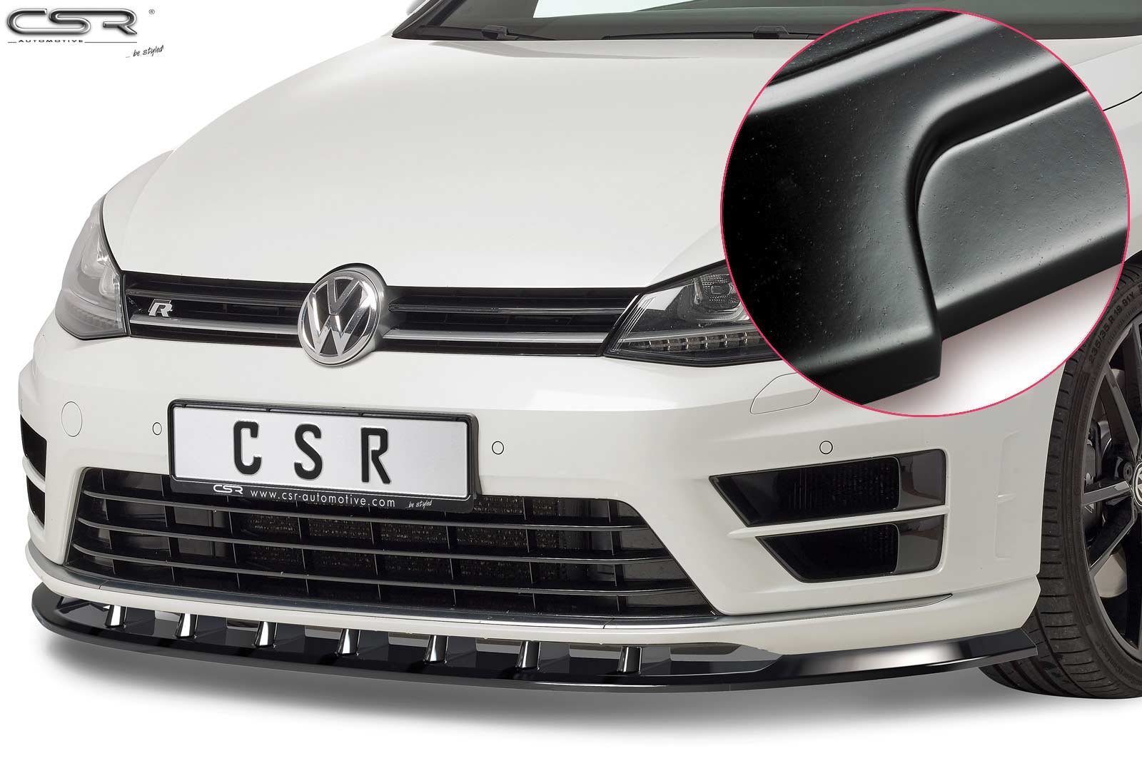 Voorspoiler VW Golf VII R 13-17