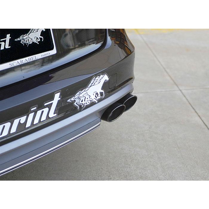 AUDI A6 C7 4G (Sedan + Avant) QUATTRO 3.0 BiTDI V6 (313 Hp) 2012 -> 2014 Endpipe kit 100x75 Right +