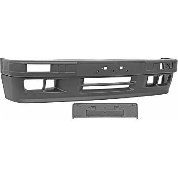 Voorbumper BMW E30 82-94 Zwart Sport Look 2