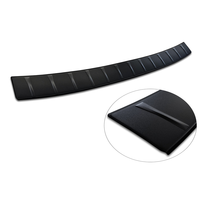 Matzwart RVS Achterbumperprotector  Skoda Superb IV Combi 2023- 'Ribs'