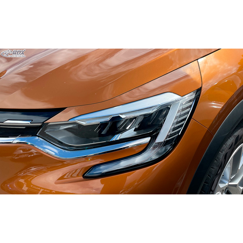 Koplampspoilers  Renault Captur II 2020- (ABS)