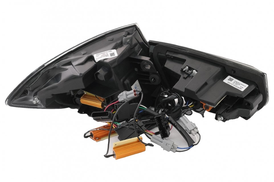 Achterlichten BMW F30 F35 F80 2011-2019 LCI Design OLED rood