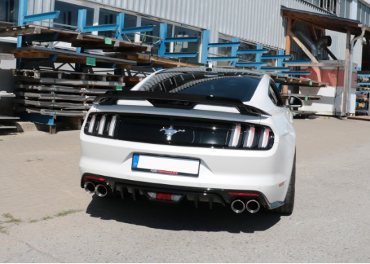 Ford Mustang VI Coupe & Convertible - 8 cylinder final silencer right/left without exhaust valve - 2