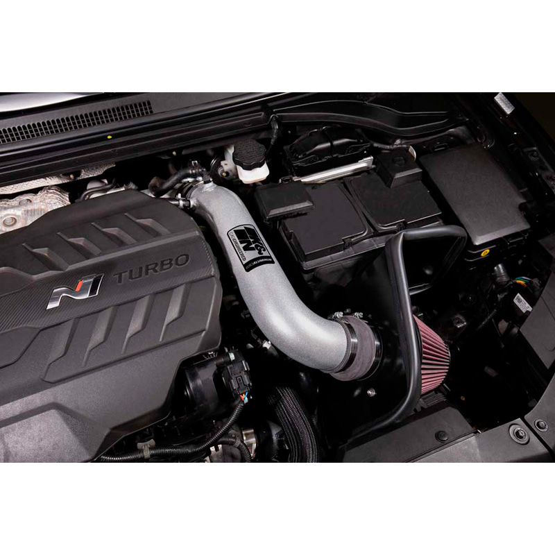 K&N Typhoon Kit  Hyundai Veloster N & i30 N 2.0 L4 2017-2024 - Zilver (69-5324TS)