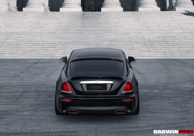Rolls Royce Wraith & Dawn BKSS Style Deels Carbon Fiber Achterbumper 2016-2020