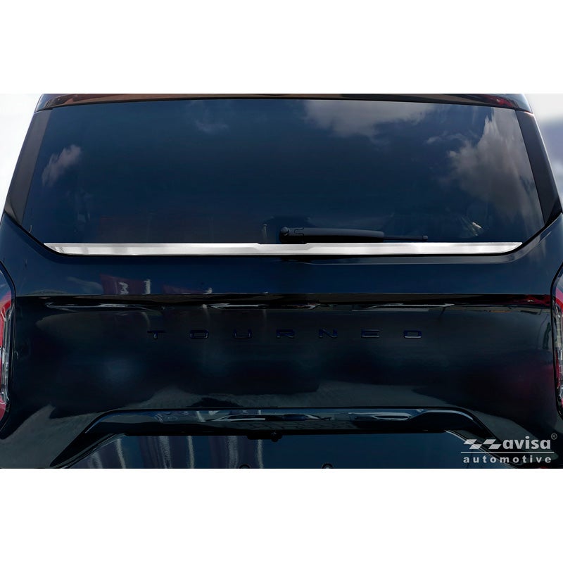 Avisa Brushed Stainless Steel Trunk Tailgate Trim Cover  Ford Tourneo Custom (V710) 2023-