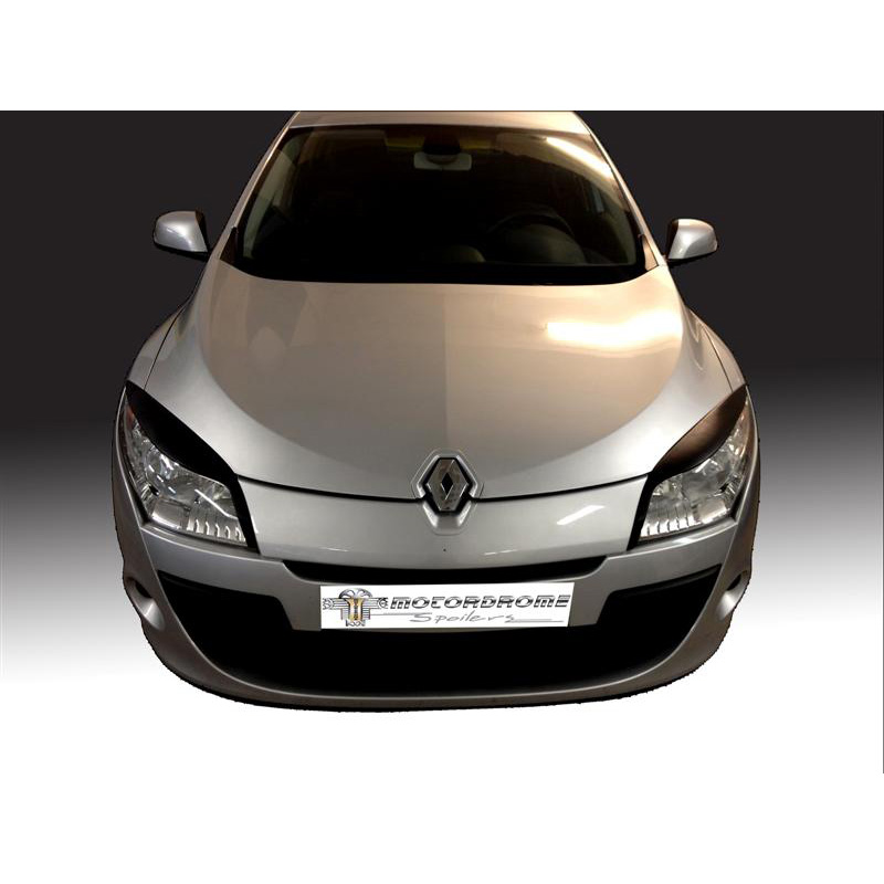 Koplampspoilers  Renault Megane III 2008-2015 (ABS)