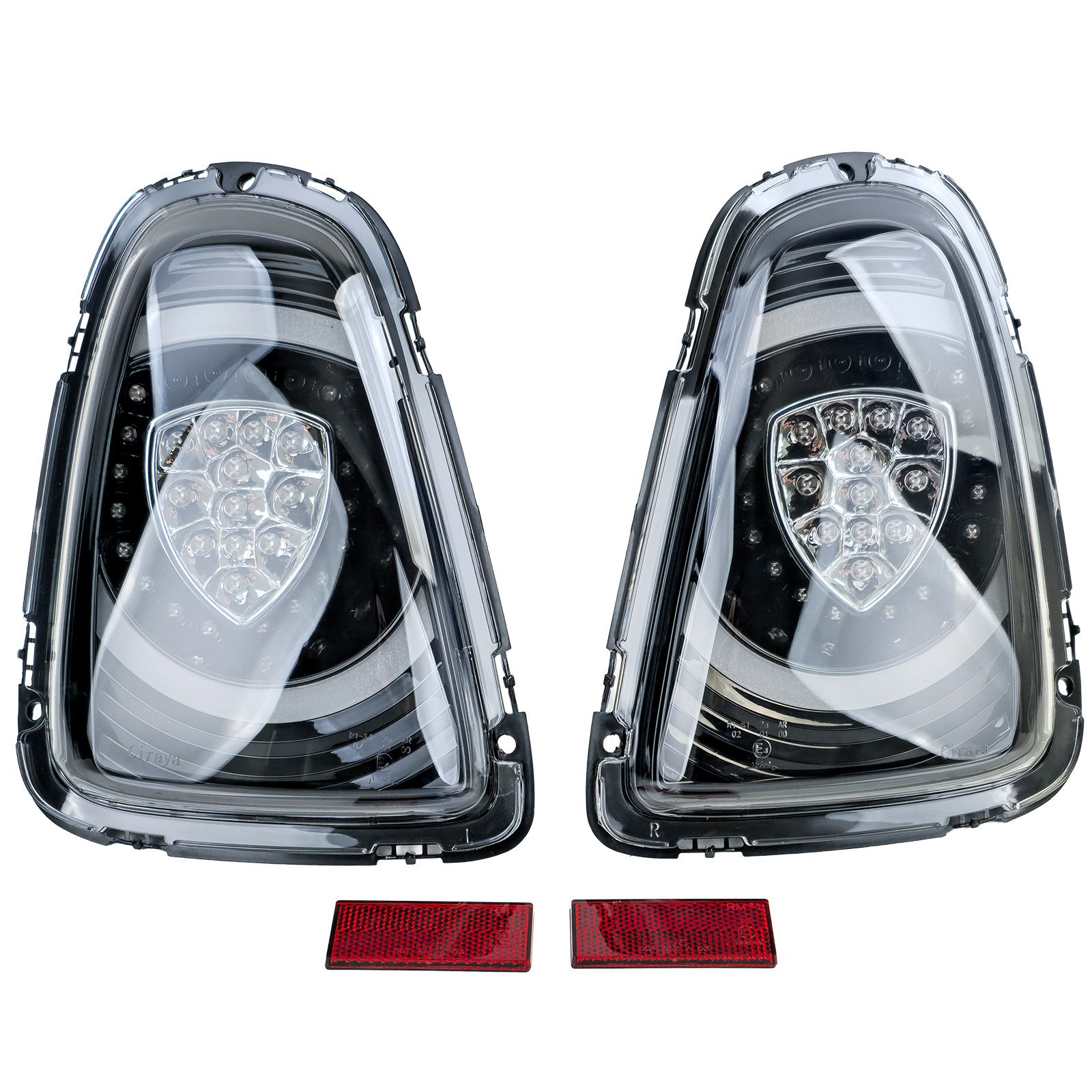 Achterlichten MINI R56 Facelift 10-14 Zwart LED
