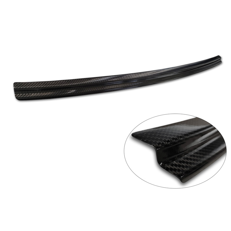 Echt 3D Carbon Achterbumperprotector  Mercedes EQC (N293) 2019-