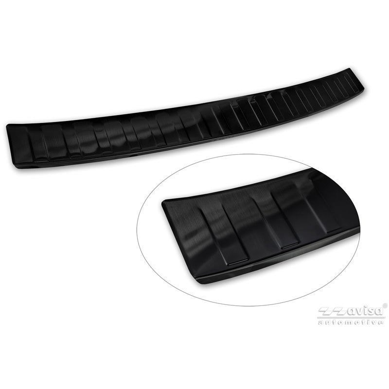 Avisa Stainless Steel Rear Bumper Protector  Hyundai Ioniq 6 2022- - Black