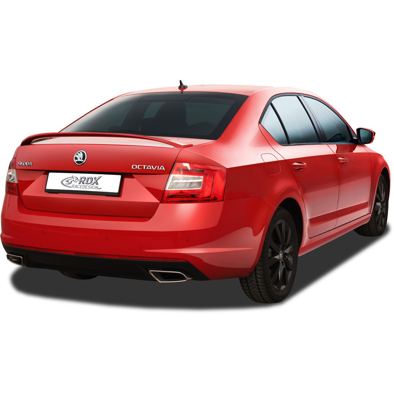 Rear spoiler  Skoda Octavia III Sedan 2013-2017 & FL 2017-2020 'RS-Look' (PUR-IHS)