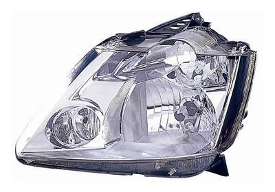 koplamp, H1+H7, rechts Renault Modus, 2004-2008