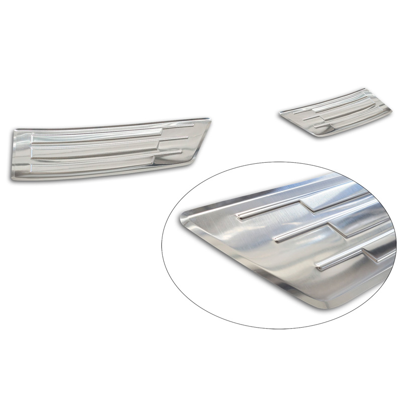 Avisa Stainless Steel Rear bumper protector  Renault Scenic E-Tech 2024- 'Ribs'