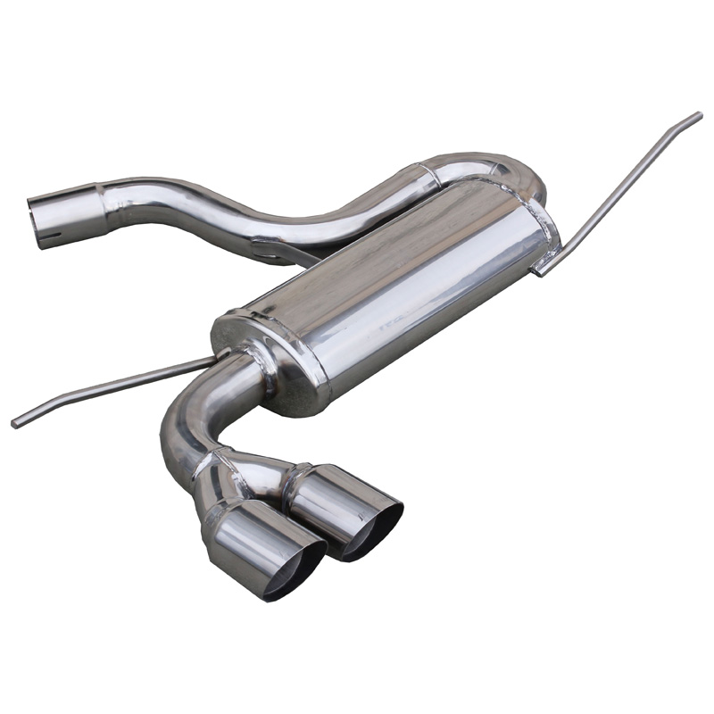 100% Inox Sport Exhaust  Seat Leon 1P 2.0 TFSi Cupra (240HP) 2005- 2x76mm Racing