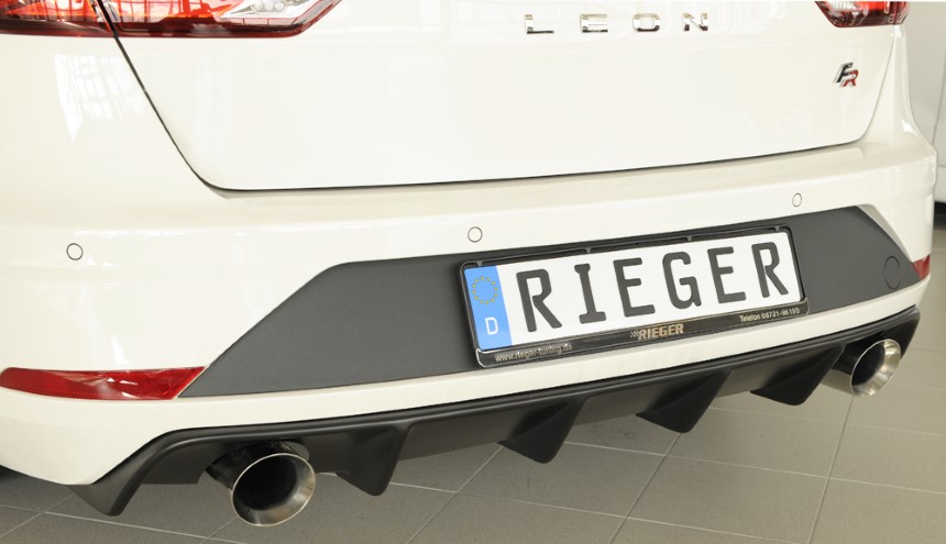 Diffuser Seat Leon FR (5F) Rieger sportuitlaat links + rechts