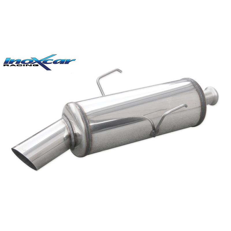 100% Inox Sport Exhaust  Citroën Saxo 1.6 16v VTS 118hp 1999- 1x90mm Rally