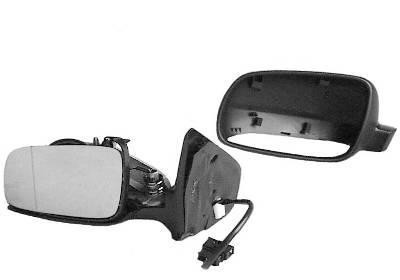 spiegel, bol glas, elektr verstelb, verwarmd, 12cm, rechts VW Bo
