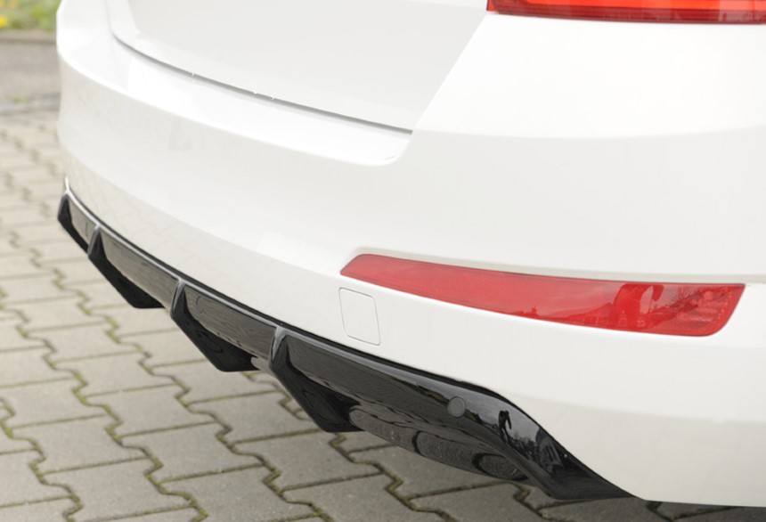 Diffuser Skoda Octavia (5E) pdc Rieger glans zwart