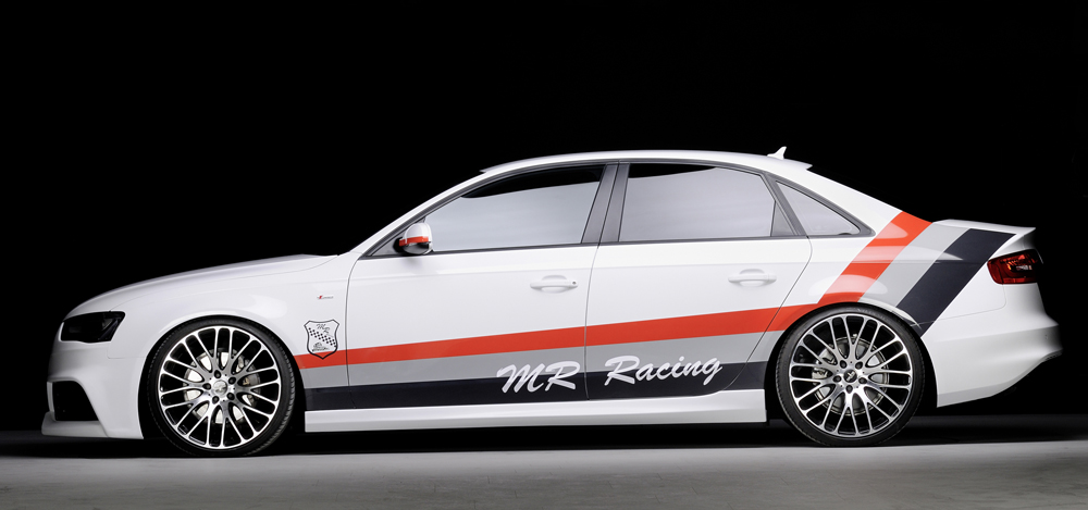 Audi 4 serie Zijskirts Rieger