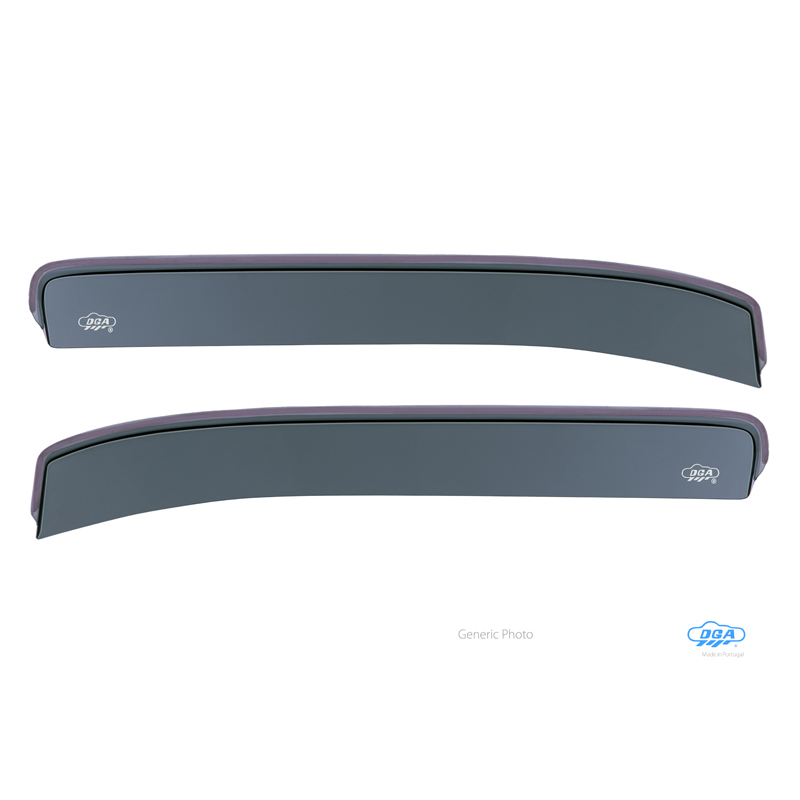 DGA Wind Deflectors  Renault Master III & Opel Movano B & Nissan NV400 2010-2024 (2-pieces / short)