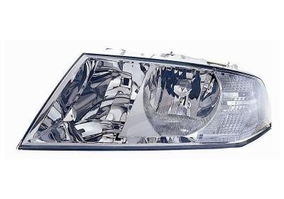 koplamp, H7+H3, elektr verstelb, incl motor, rechts Skoda Octavi