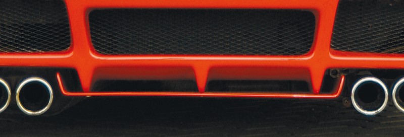 Rearbumper VW Golf IV RS four style