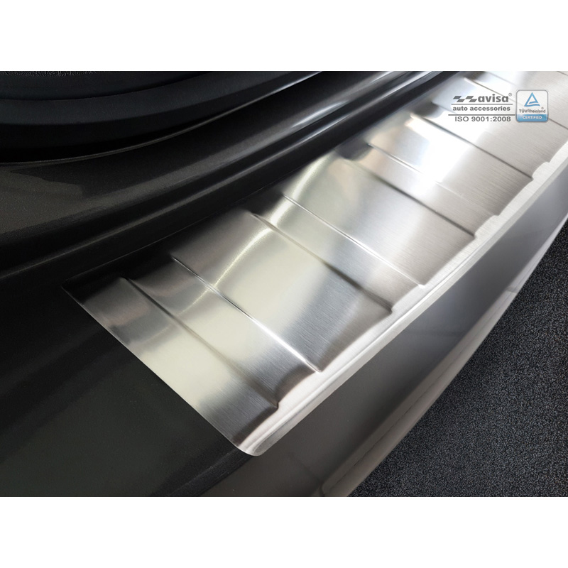 Stainless Steel Rear bumper protector  Fiat Tipo SW 2016-2020 & FL 2020- + Tipo SW Cross 2022- 'Ribs'