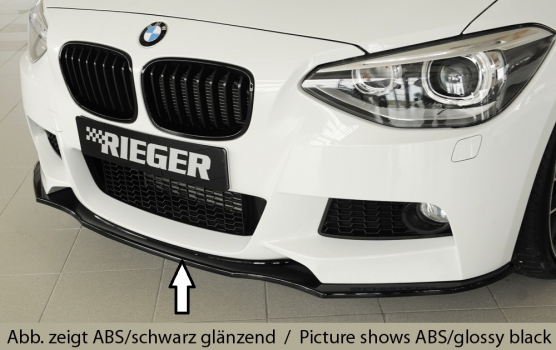 Voorspoiler BMW 1Serie F20/F21 2012-2015 Ongespoten Rieger