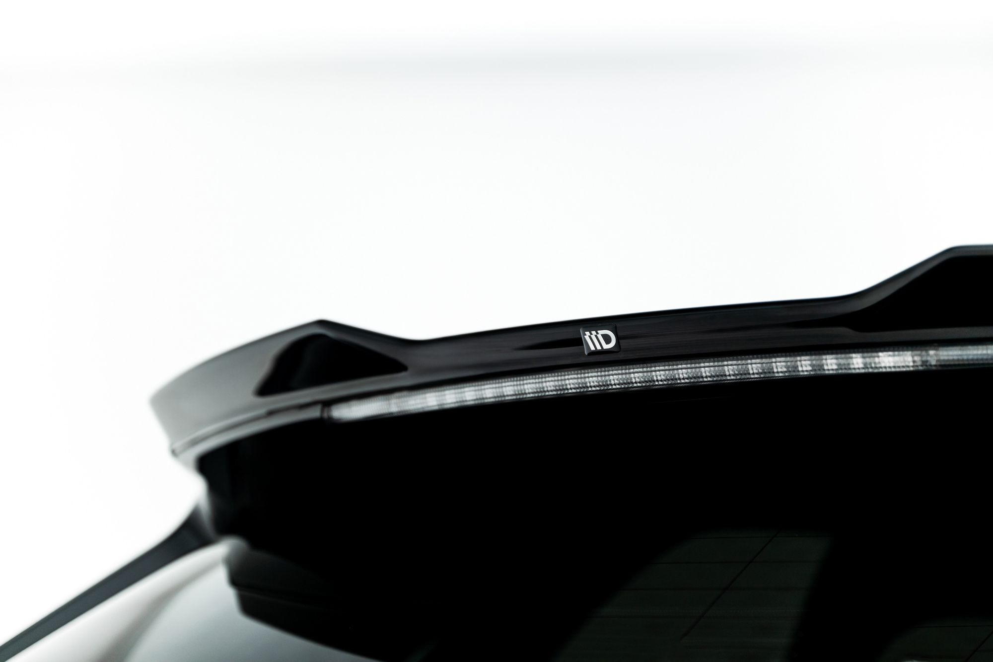 Spoiler Lexus RX Mk4 Facelift 2019 -  2022 Maxton Glans Zwart