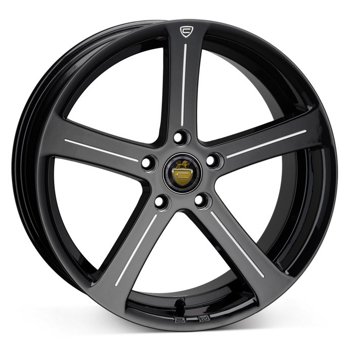 Cades APOLLO ACCENT BLACK 9.5x19 5x120 ET45