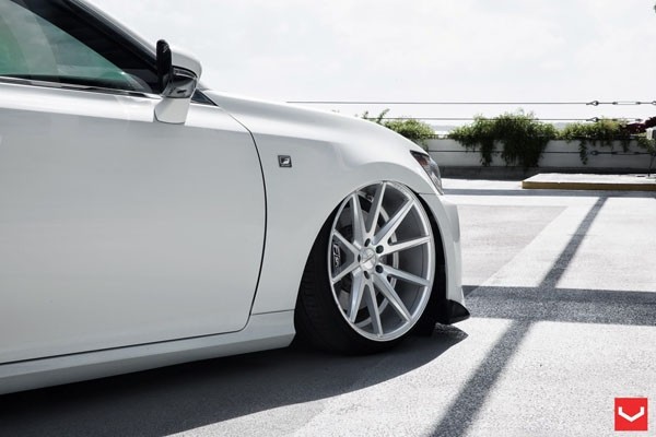 Vossen VFS1 10.0x20 5x112 ET55 Silver Brushed Mid Face