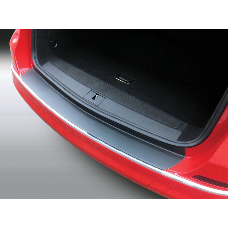 ABS Rear bumper protector  Opel Astra J Sportstourer 2012-2015 Black