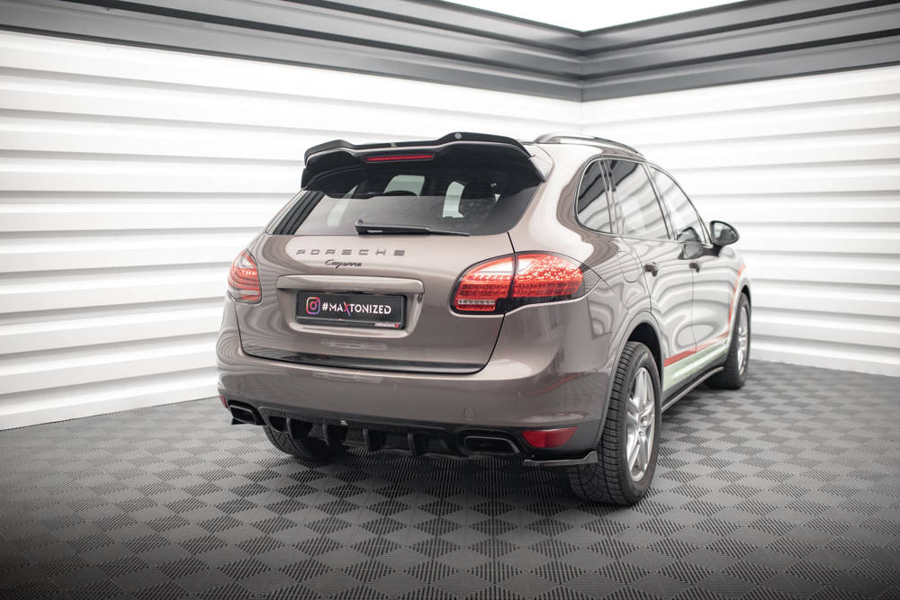 Zijdiffusers Porsche Cayenne MK2 Maxton Glans Zwart