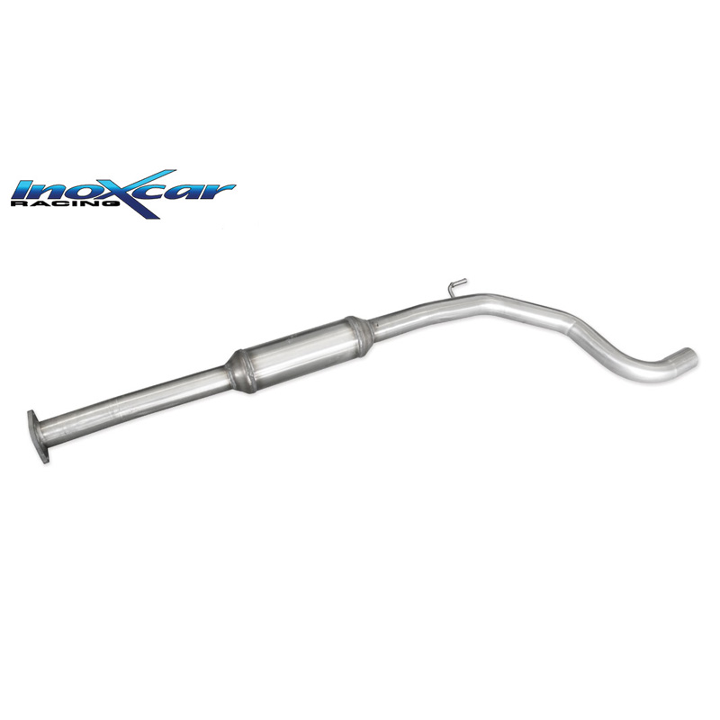100% Inox Mid silencer  Fiat Punto EVO 1.4T MultiAir 165hp 2010- Ø55mm