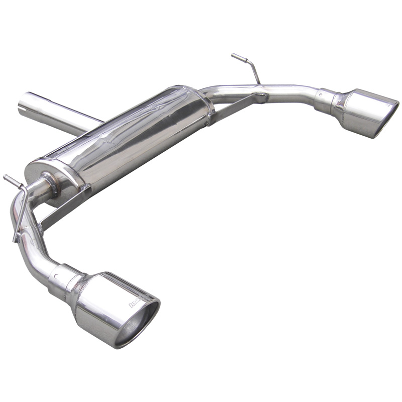 100% Inox Double Sport Exhaust  Alfa Romeo Giulietta 1750Tbi (235HP) 2010- 110mm X-Race (Ø60mm)