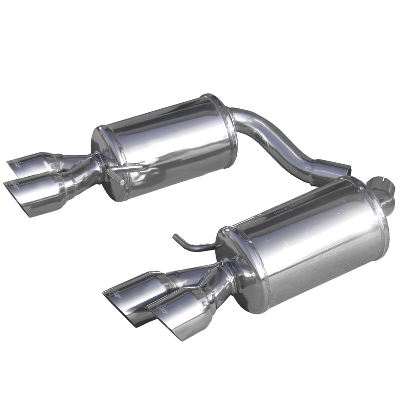 100% Inox Double Sport Exhaust  Audi S4 Avant 3.0TFSi Quattro (333HP) 2009- Left/Right 2x80mm Racing
