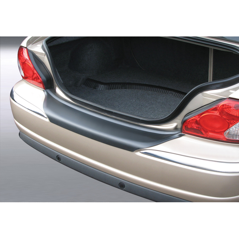 ABS Rear bumper protector  Jaguar X-Type 2001-2008 Black