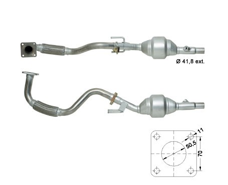 Seat IBIZA 1.4i 1390 cc 44 Kw / 60 cv ANW / AUD Magnaflow CAT Bo